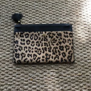 Jcrew Leopard Clutch